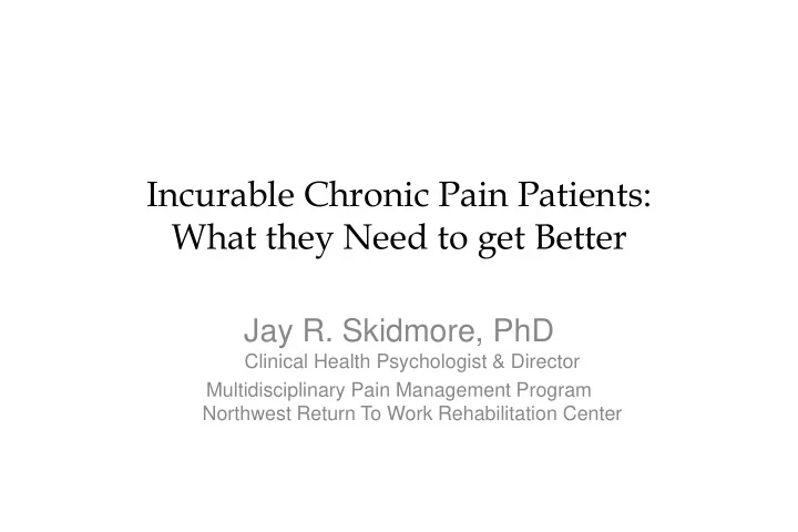 what they need to get better