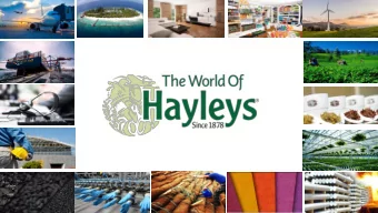 1  OUR VALUES  VISION H Ho  Honesty and  and In  Integrity  To o be Sri Lankas corporate