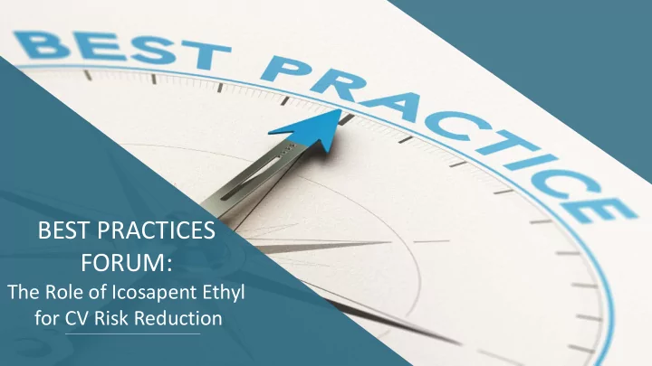 best practices forum