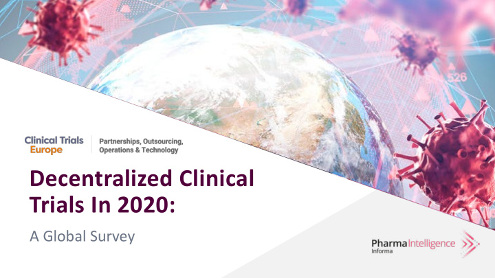 decentralized clinical trials in 2020