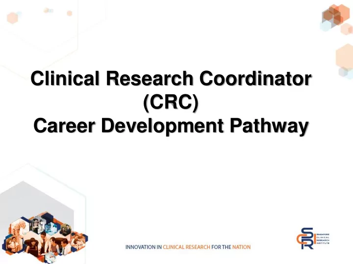 clinical research coordinator crc career development