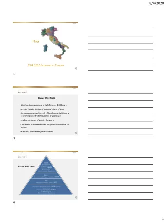 2  8/4/2020 P IEDMONT  Means At the foot of the Mountain  Esteemed for great reds made