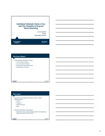 1  Enforcement  4  Enforcement  Survey of Letters from FDA  Between October 2012 and September 2013