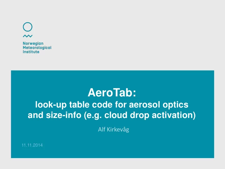 alf kirkev g 11 11 2014 norwegian meteorological