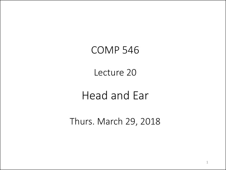 head and ear