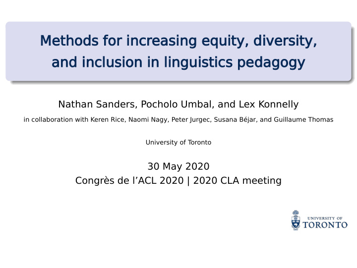 methods for increasing equity diversity and inclusion in