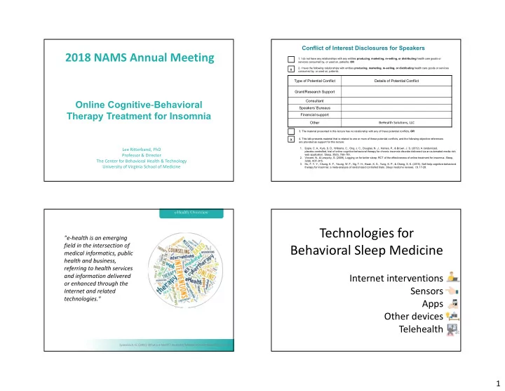 technologies for