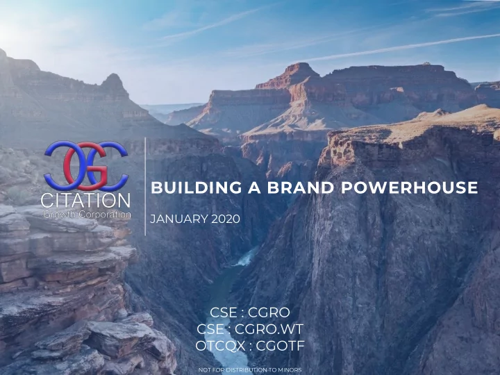 building a brand powerhouse