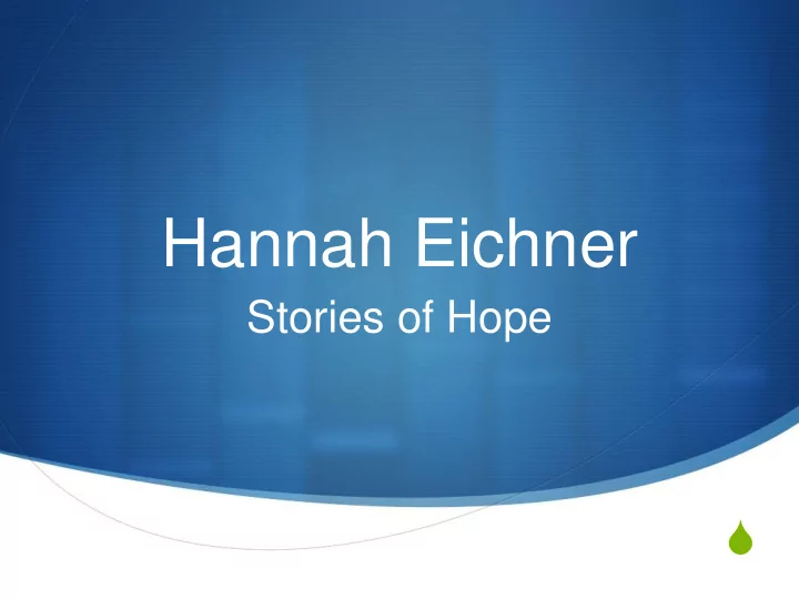 hannah eichner