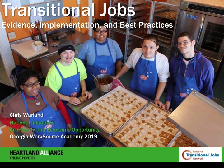 transitional jobs