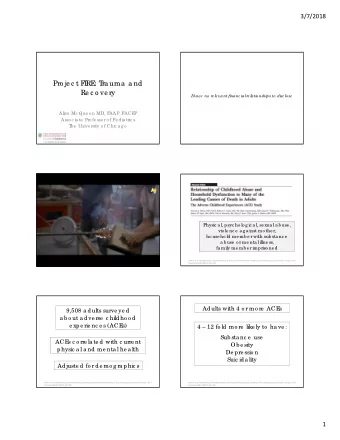 Pro je c t F  I  RE  : T  ra uma  a nd  Re c o ve ry  I  have  no  re le vant financ ial re latio