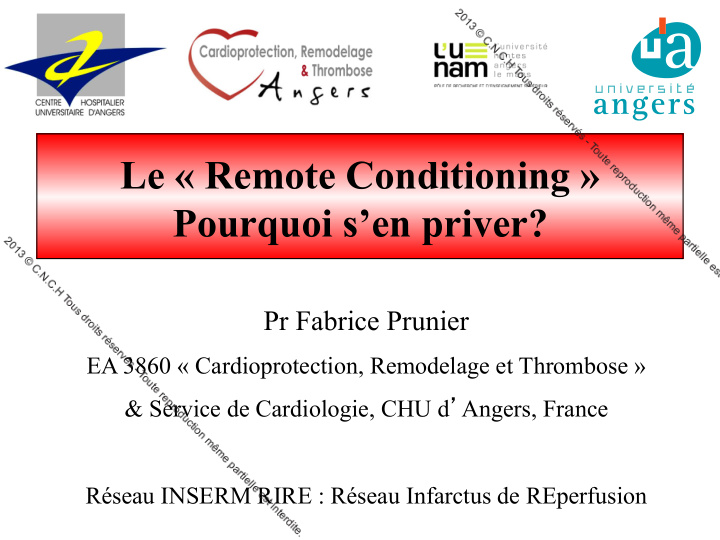 le remote conditioning pourquoi s en priver