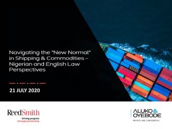 21 JULY 2020  Reed Smith  Introduction  2  Reed Smith  Introduction:  Global economic outlook as it