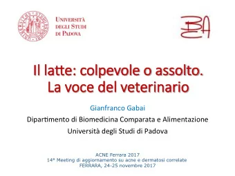Il la%e: c  Il la%e: colp  olpevole o assolt  ole o assolto.  o.  La v  La voce del v  ce del