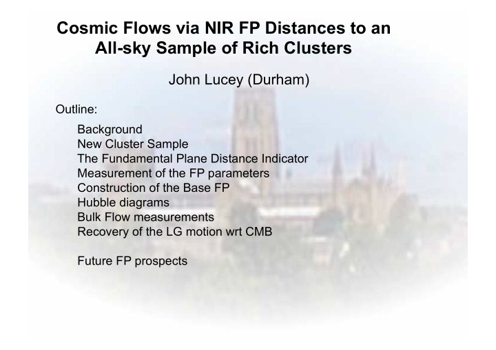 cosmic flows via nir fp distances to an all sky sample of