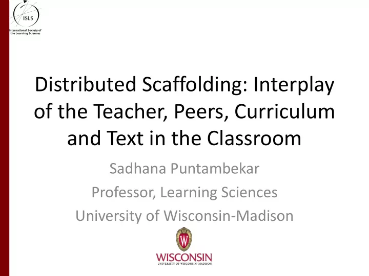 and text in the classroom