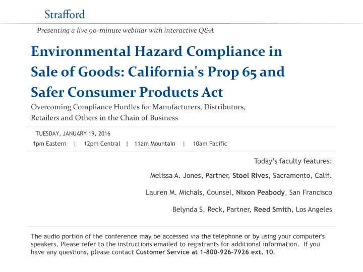 safer consumer products act