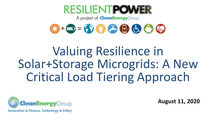 solar storage microgrids a new