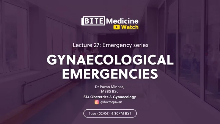 introducing our guest speaker causes of bleeding in early