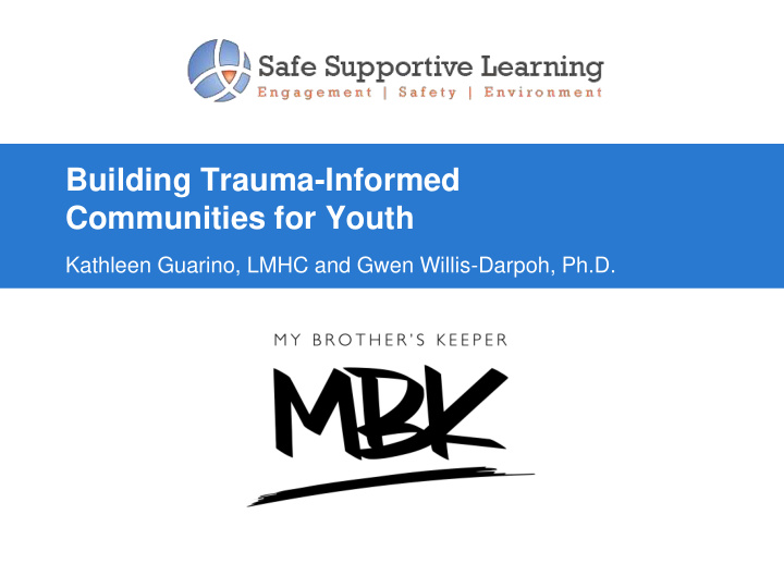communities for youth