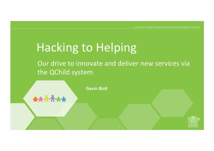 hacking to helping