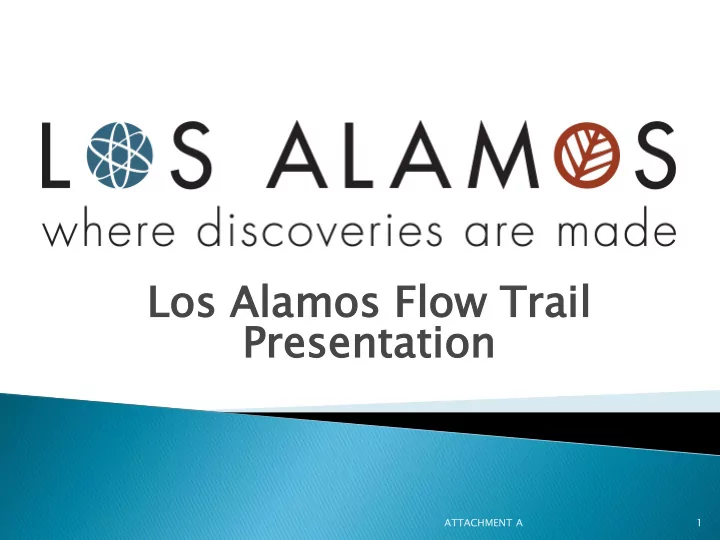 los os al alam amos os flo low w tr trai ail l