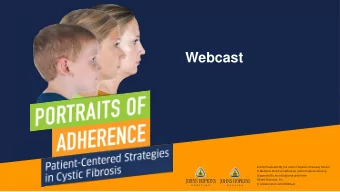 Webcast  Jointly Presented By the Johns Hopkins University School  of Medicine and the Institute