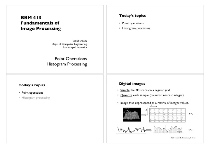 histogram processing