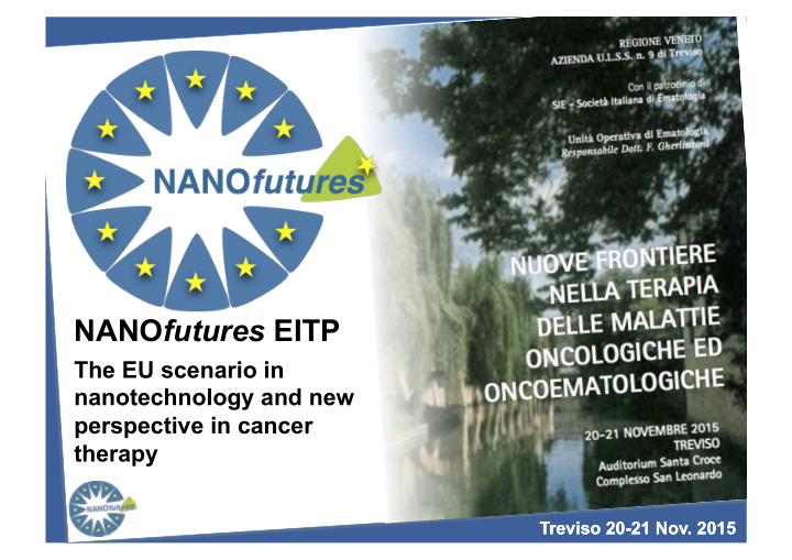 nanotechnology and new perspective in cancer therapy