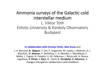 medium     interstellar   me  L. Viktor Tth    Etvs University &amp;
