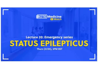 Case-based discussion: 1  History You are the clinician working on a busy ward and  havent had a