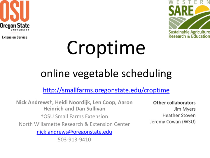 croptime