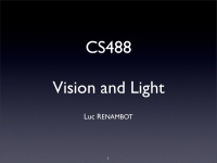cs488 vision and light