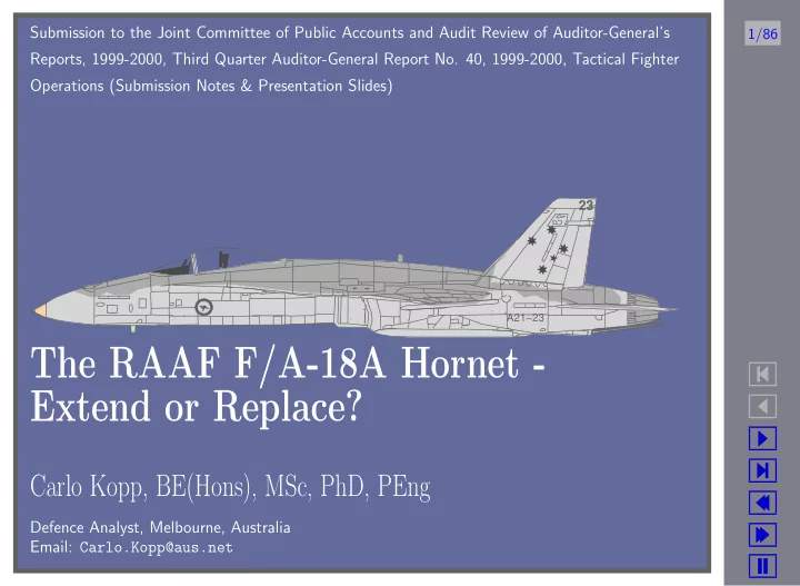 the raaf f a 18a hornet