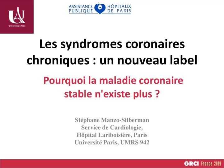 chroniques un nouveau label