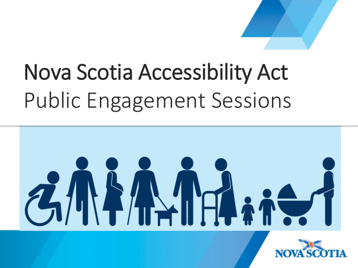 nova scotia accessibility act public engagement sessions