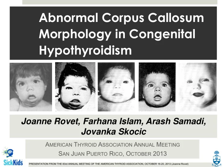 abnormal corpus callosum
