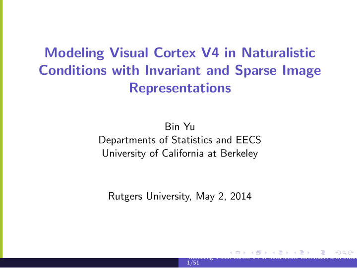 modeling visual cortex v4 in naturalistic conditions with