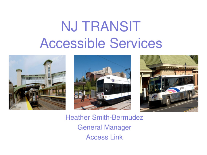 accessible services