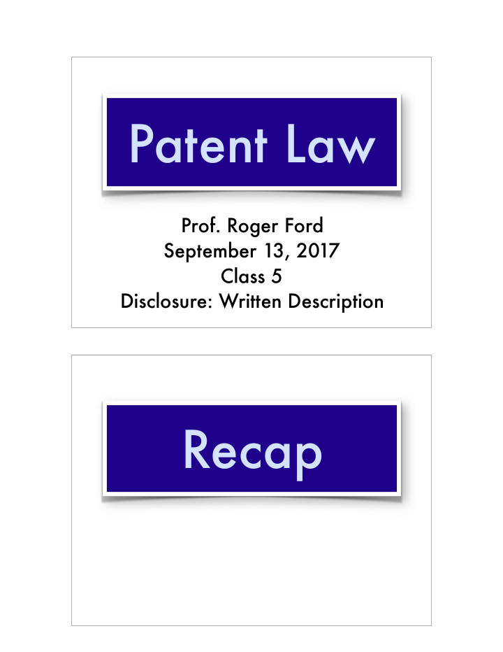 patent law