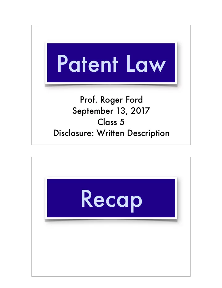 patent law