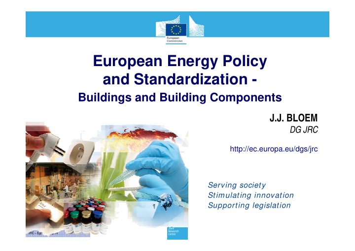 european energy policy and standardization