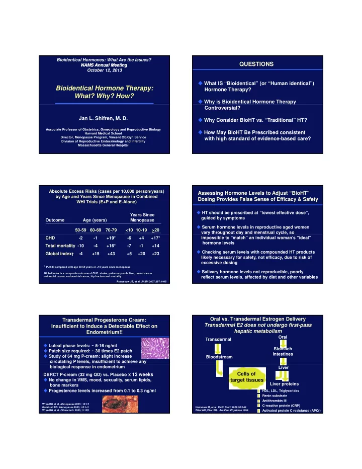 bioidentical hormone therapy