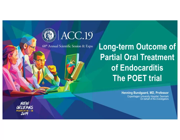 long term outcome of partial oral treatment of