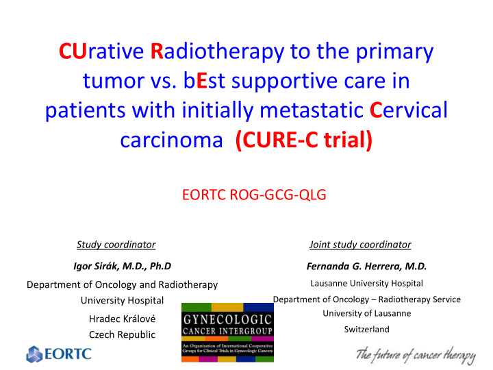 carcinoma cure c trial