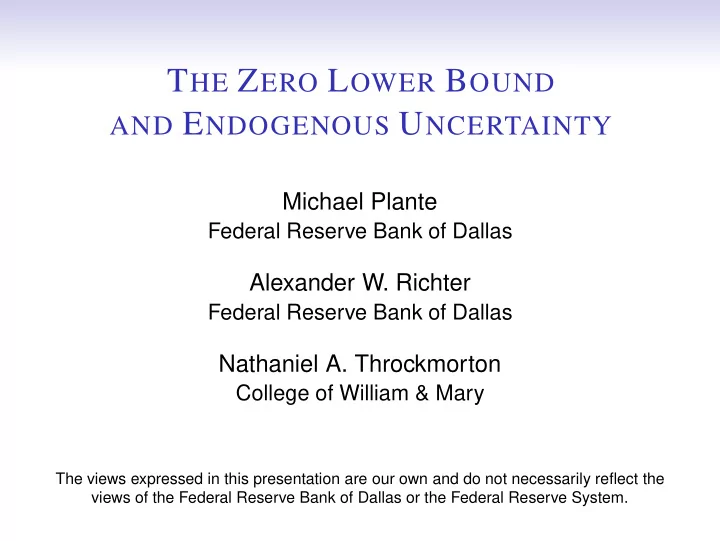 relationship between economic activity and uncertainty