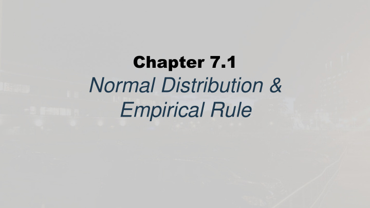 empirical rule learning objectives