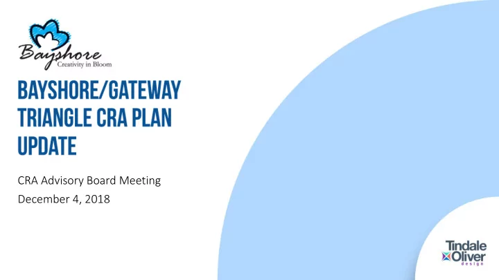 cra advisory board meeting december 4 2018