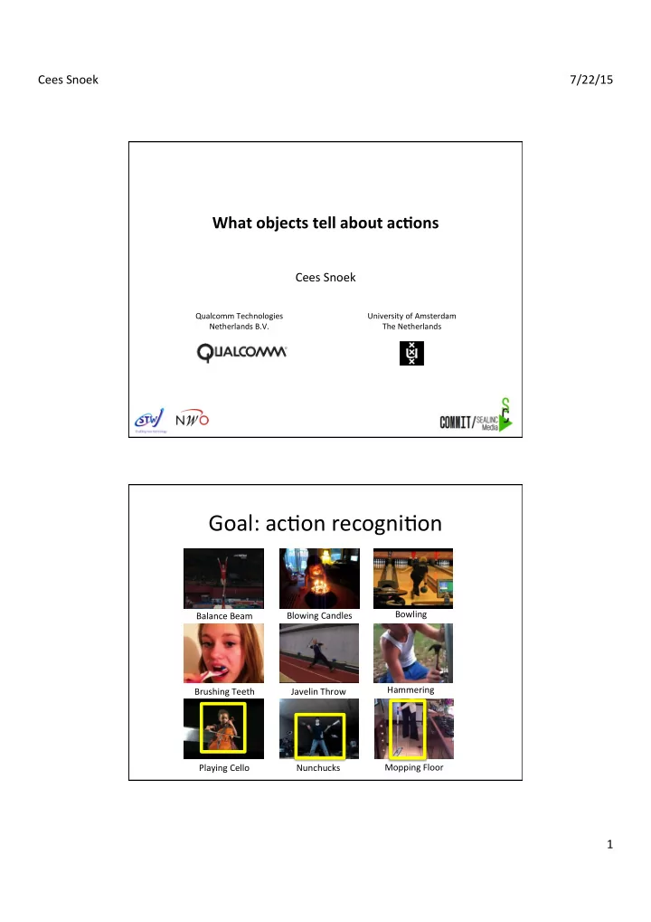 goal acfon recognifon