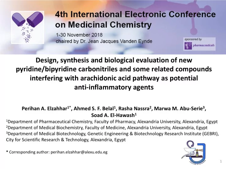 design synthesis and biological evaluation of new